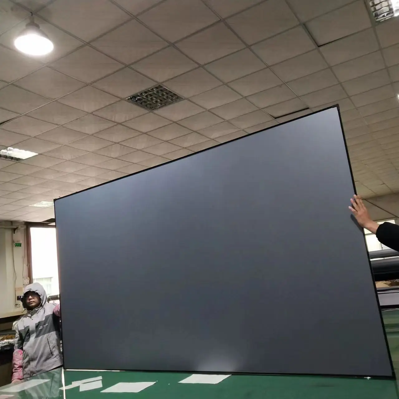 100-120 Inch Fresnel Long Throw Fixed Frame ALR Screen