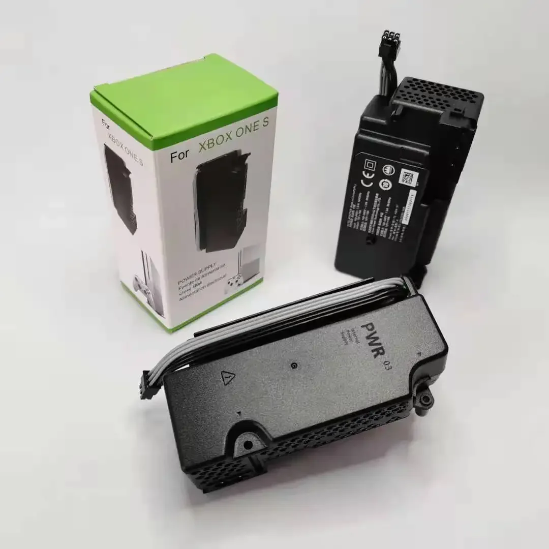 1:1 Brand New Power Supply 100V-240V for Xbox One S Slim Console Replacement Internal Power Board AC Adapter Accessories