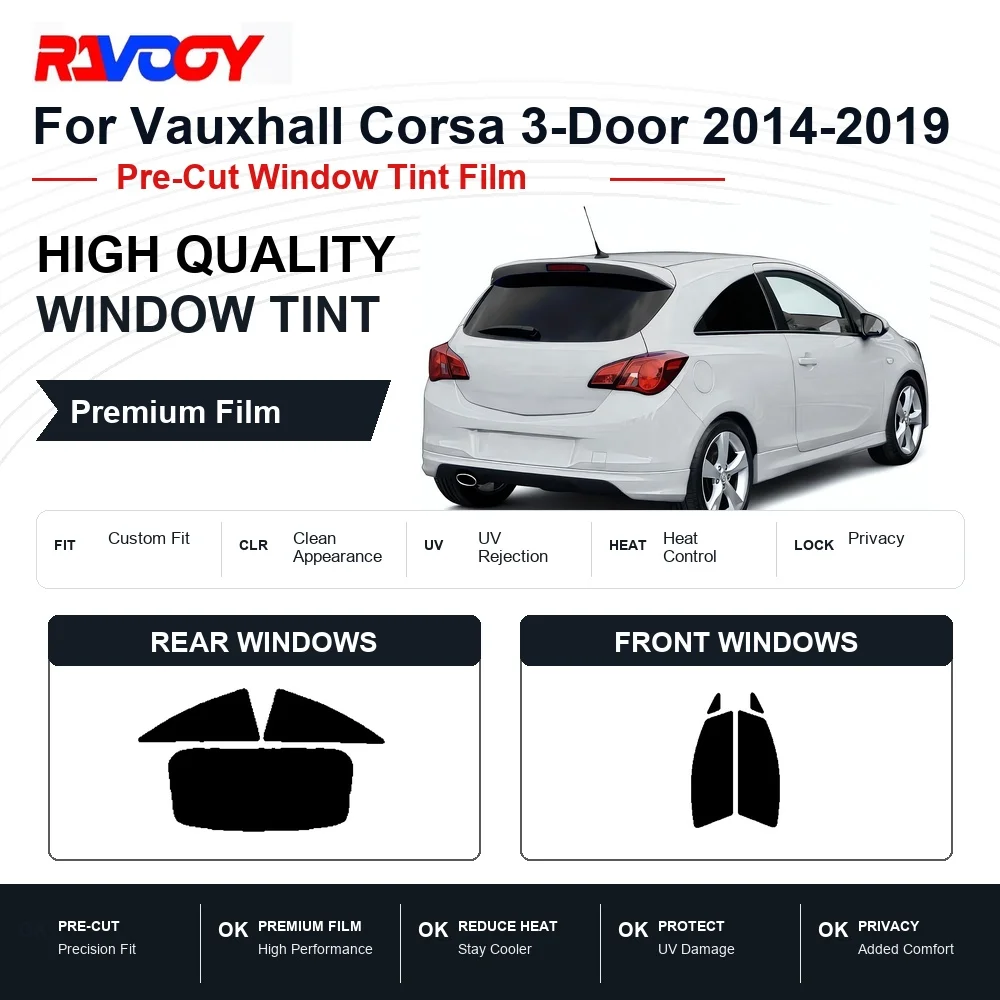 premium-pre-cut-window-tint-for-vauxhall-corsa-3-door-2014-2019-front-rear-windows-uv-heat-rejection-privacy-film