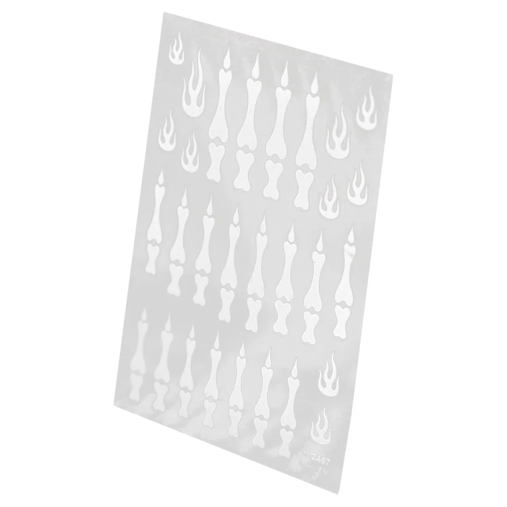 

Ultra Thin Sticker Flame Decals Nail Stickers for Acrylic Nails 103x8cm The Pet