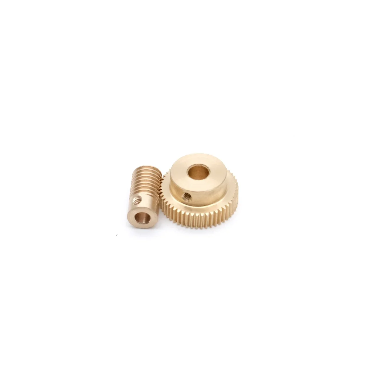 0.3M Mini Precision Worm Gear Reducer Transmitter 1:20 30 40 50 60 25 25 35 45 55 70 80 100 Teeth DIY PTZ Transfer Reducer