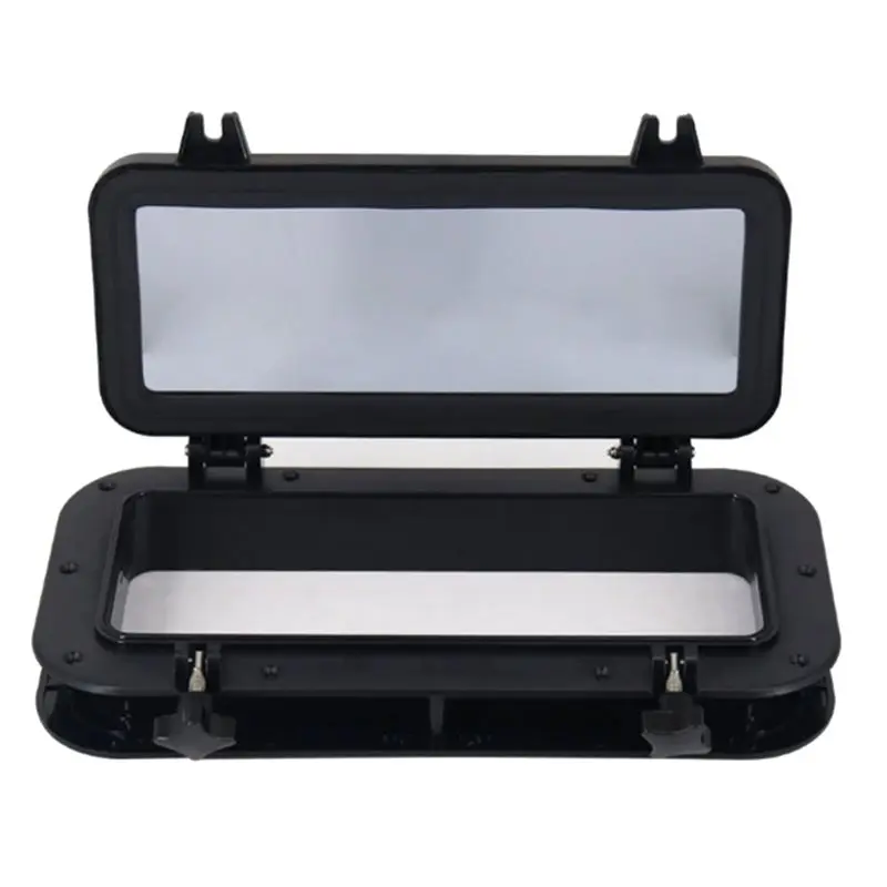 Leading-Edge-Rectangle Portlight Tempered Glass Opening Window For Marine Boat Yacht Boat Accessory Boat Portlight