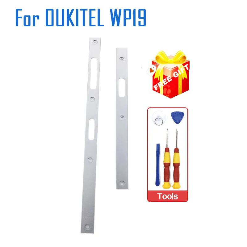 New Original OUKITEL WP19 Housing A Frontal shell Middle Side Metal Frame Housings+Button Accessories For OUKITEL WP19 Cellphone