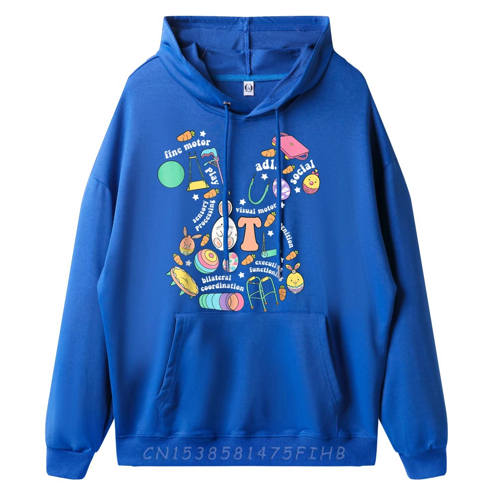 Print Hoodies Cute Long Sleeve Male Sweatshrt Bunny Motor Slogan Valentine Day Coats Round Neck