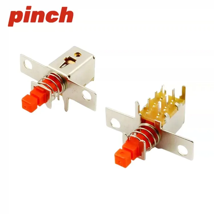 20PCS Piano key switch 12-pin 6-pin 8-pin A03 direct key self-locking non-locking button DC single row 3-pin-12e05 22e05