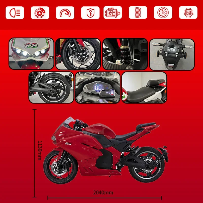 Long Range China SKD Electric Motorcycles wholesale electric motorcycle adult