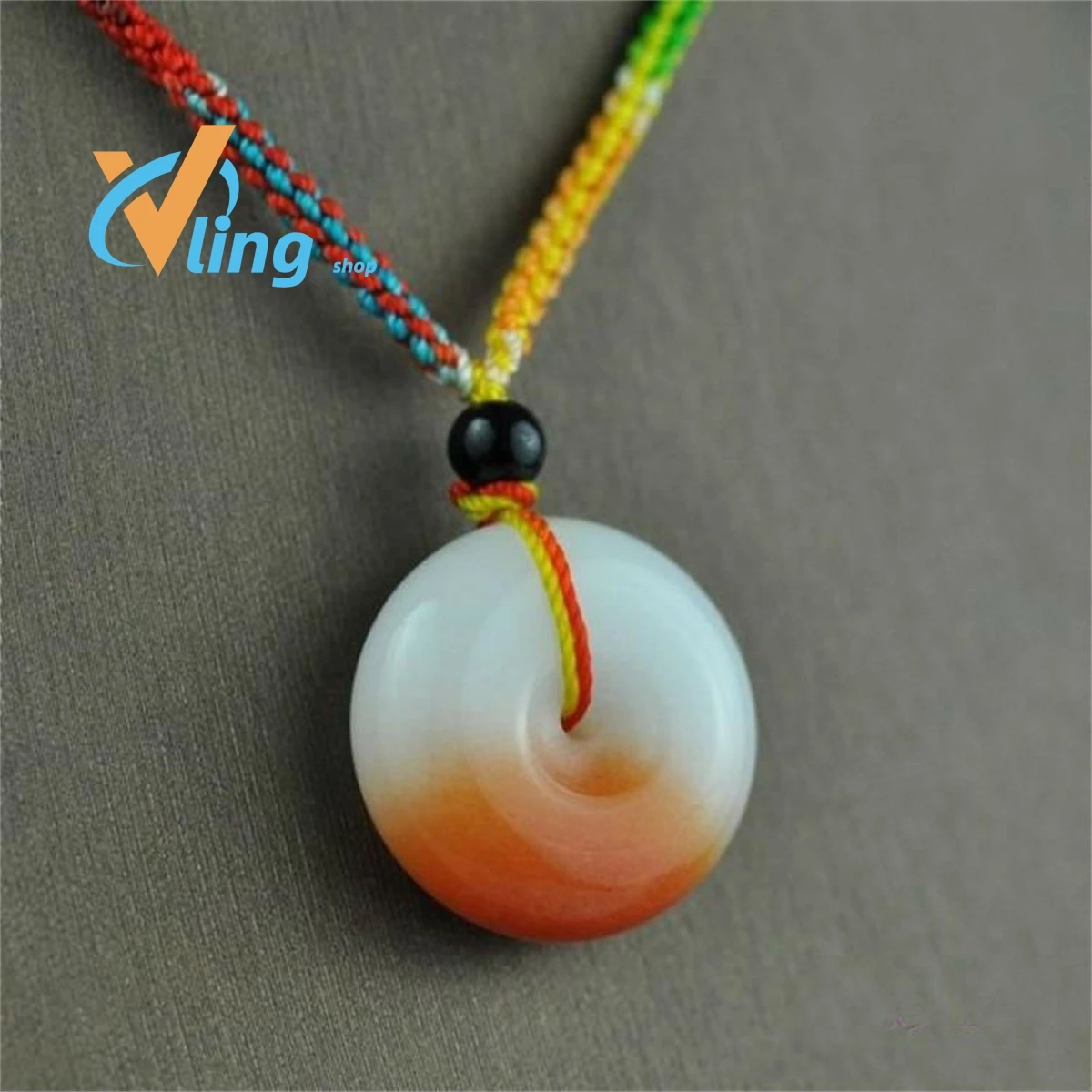 

Wholesale Of White Jade Safety Clasp Pendants With SugarWomen's Men's Simple VersatileFashion Gift Charm Retro Amulet Exquisite