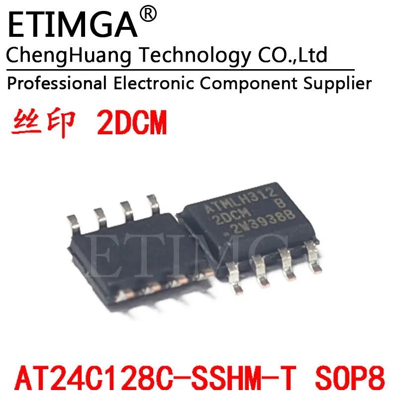 5PCS/LOT Original AT24C128C-SSHM-T 2DCM EEPROM memory IC serial