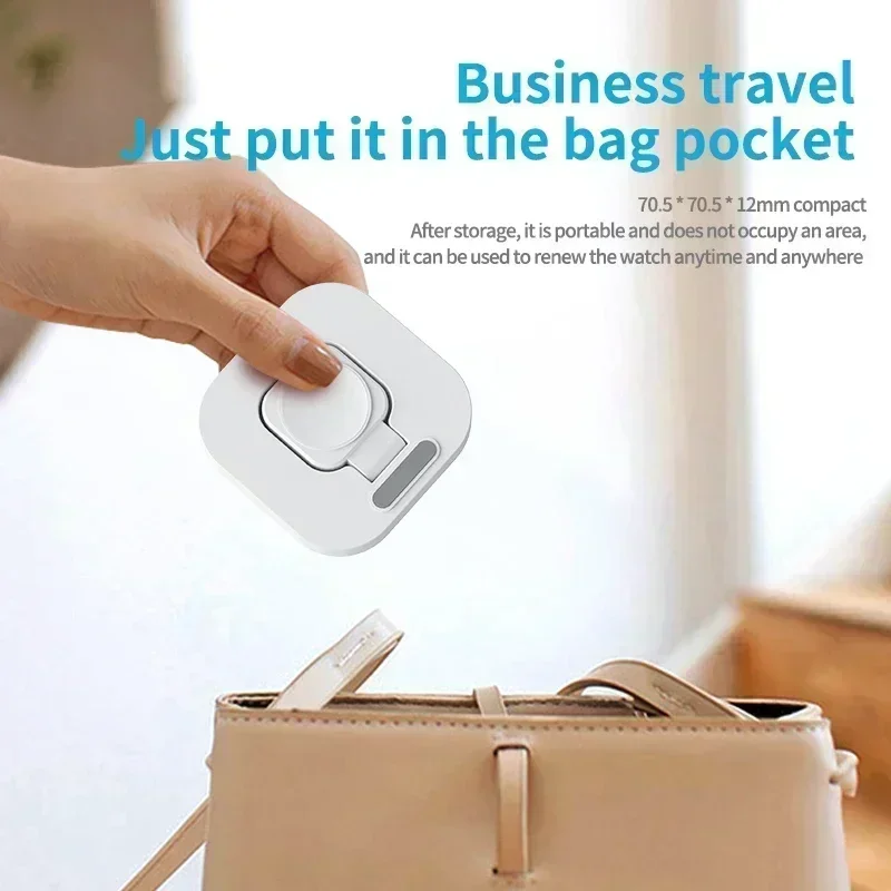 시계 무선 충전기 스탠드, 애플 워치 시리즈 9, 8, 아이워치 7/6, 삼성 갤럭시 워치 5, 4, 액티브 자석 고속 충전 스테이션