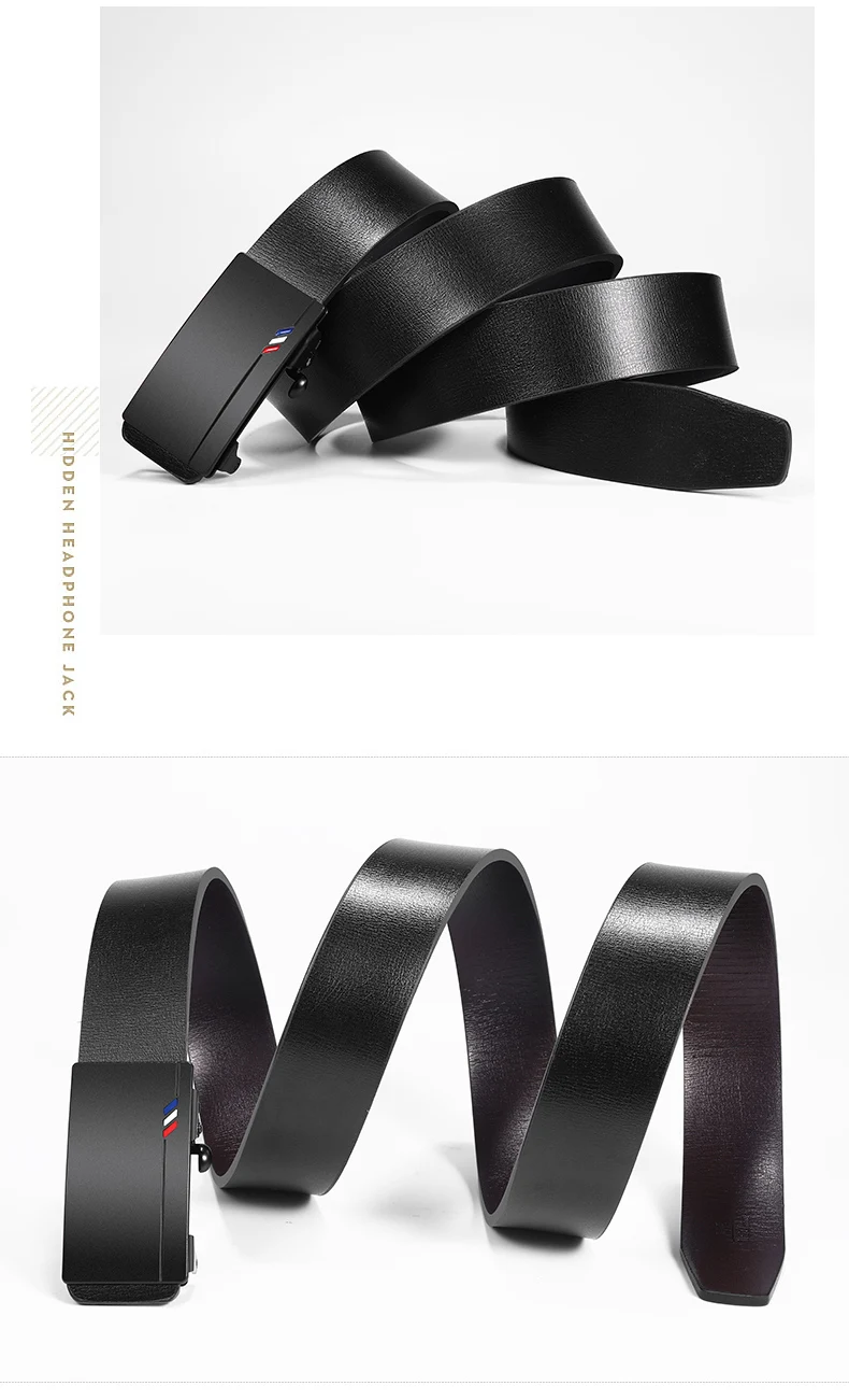 Gürtel Berühmte Marke Gürtel Männer Herren Gürtel Qualität Echtes Luxus Leder Gürtel Für Männer Gürtel Männlich Strap Männlich Metall Automatische Schnalle – Detail 10