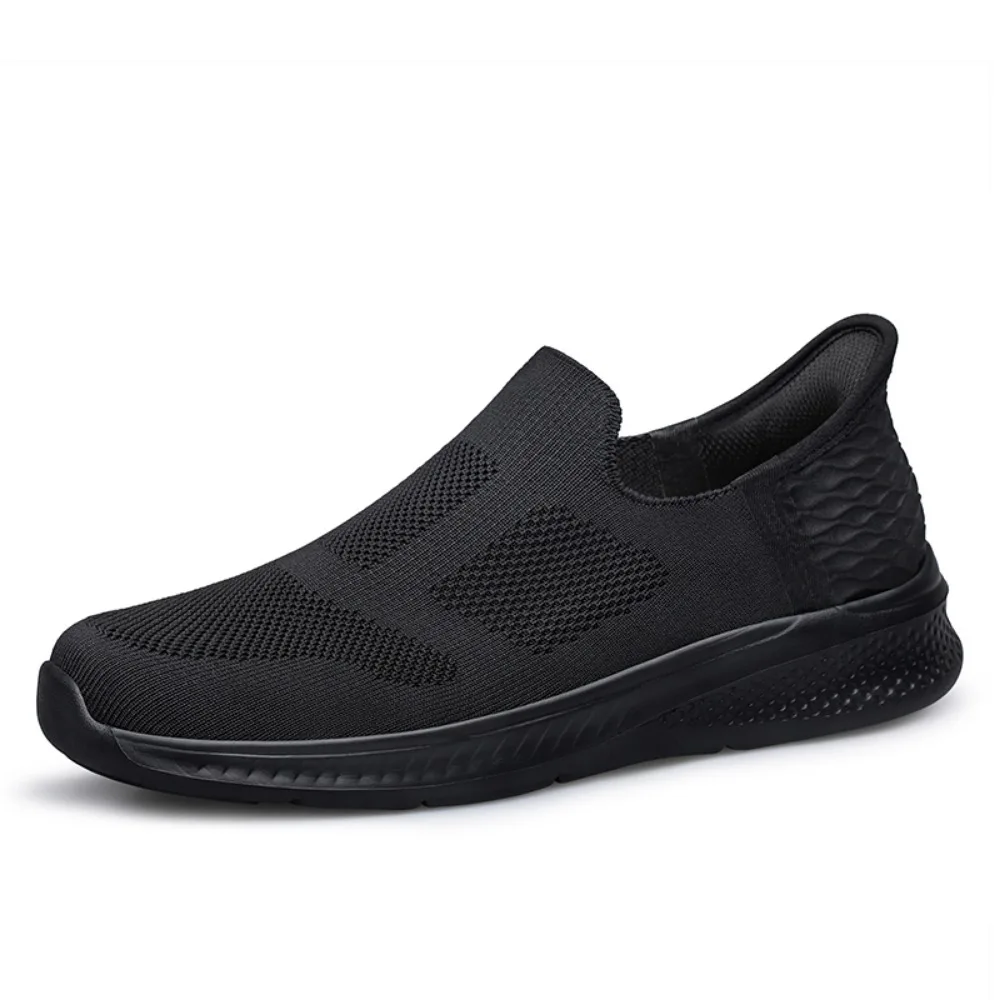 

Men's Breathable Mesh Slip-On Walking Shoes Lightweight Non-Slip Casual Sneakers