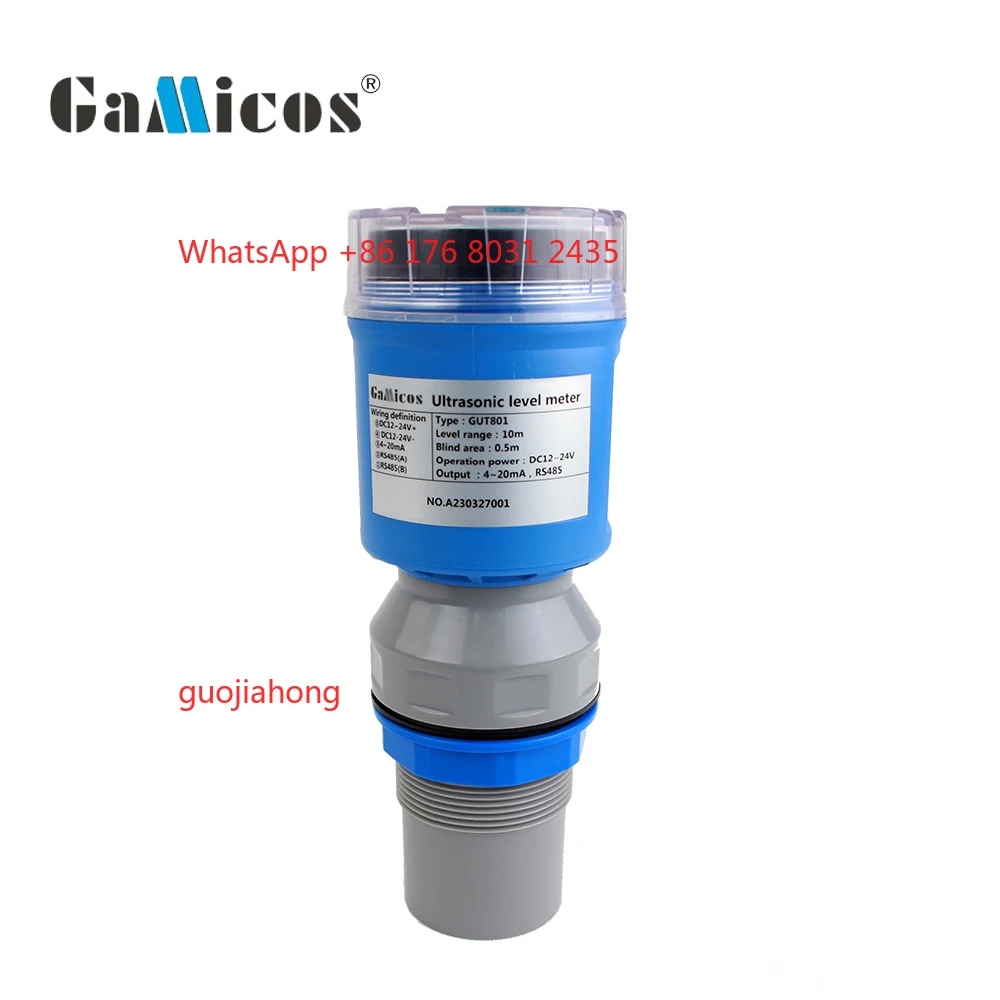 

Hotsale GUT801 Non Contact External High Quality Water Treatment Ultrasonic Level Transducer