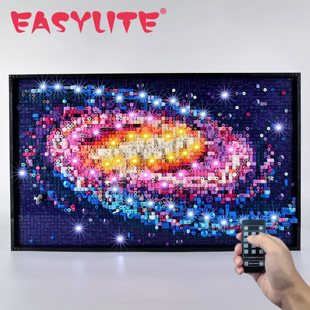 LED Light Kit for The Milky Way Galaxy ART 31212 Building Blocks Model DIY Toys Set Not Building Blocks