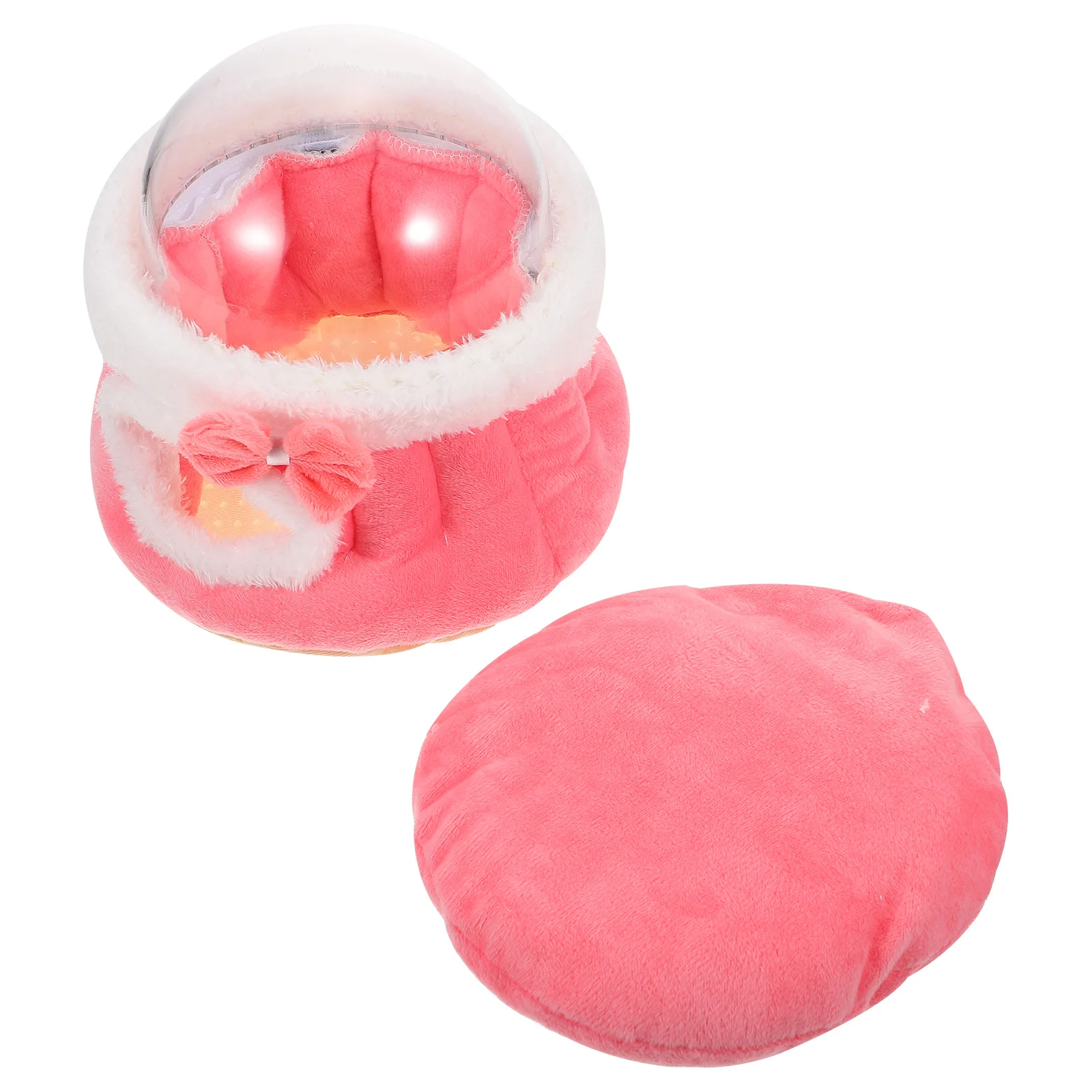 

Small Animal Warm Nest Cotton Material Lightweight Detachable Cover Hamster Winter Sleeping Bed Pet Rest House