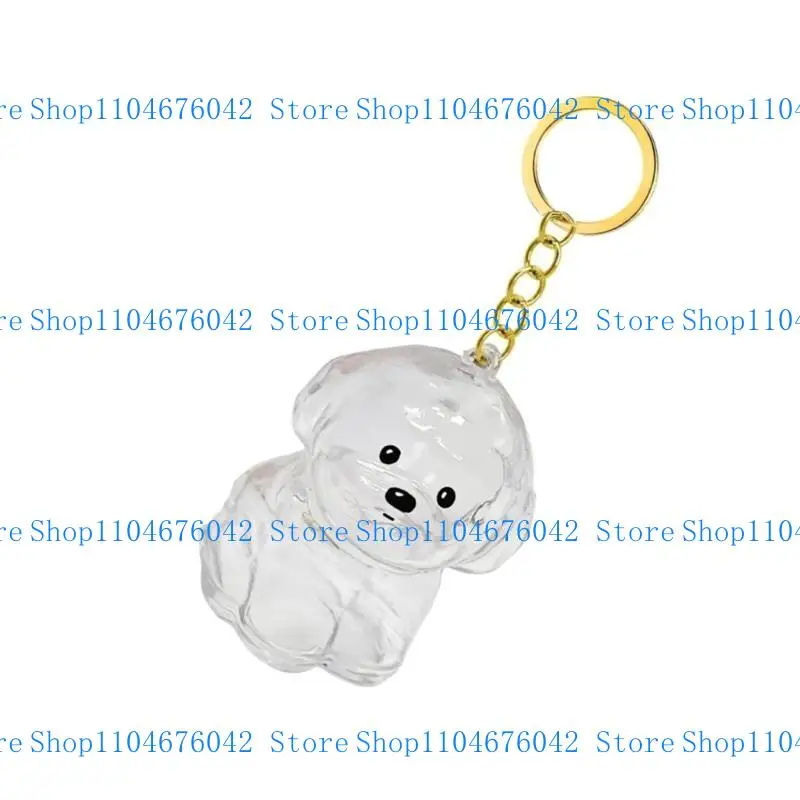 5ASD CLEAR PET MEMORIAL KEYCHAIN ​​PET HAIG HAIG HAIRGE