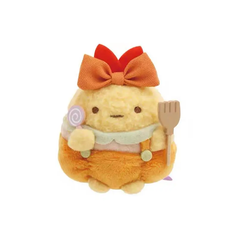 Japanische Sumikkogurashi Plüschpuppe Dress Up Halloween Kleines Gras Gebratene Garnelen Kürbis Anhänger Niedliche Spielzeuge Schlüsselanhänger Urlaubsgeschenke