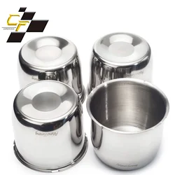 1pc/2/4pcs 108mm  4.25in Stainless Steel Push Through Center Cap For Rims Hubcap Trailer/Truck Hub Bore 3.66in Tall Dust Hubcap