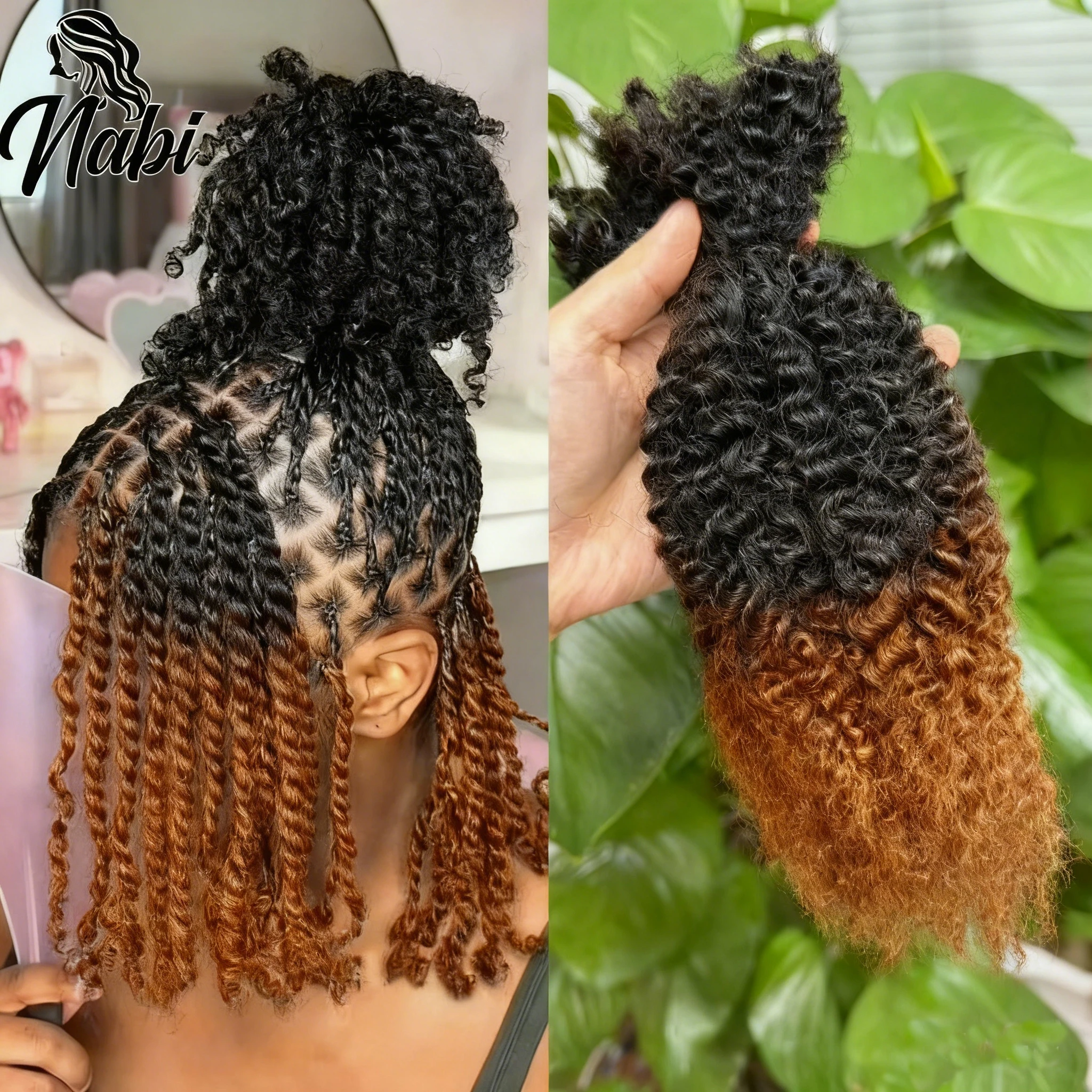 4C Kinky Hair Bundl… - image