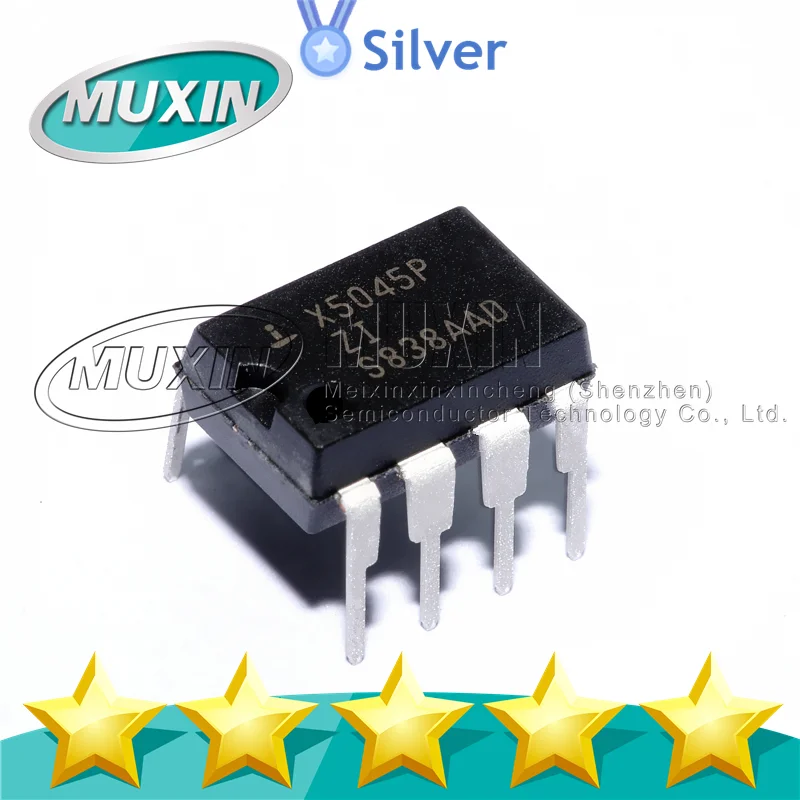 X5045PZI SOP8 Electronic Components X5045S8 X5045S8IZ X5045S8IZT1 X5045ZAP X5045ZI New Original X5163S8IZ-2.7