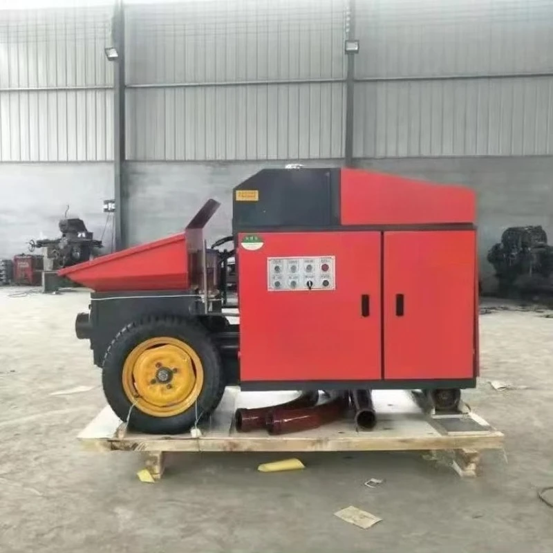 High Quality Concrete Screw Pump Concrete Pump Price Portable Concrete Pump Good Price view 5