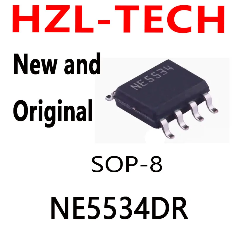 10 sztuk SOP-8 NE5534 SOP NE5534A 5534A SOP8 NE5534ADR NE5534DR