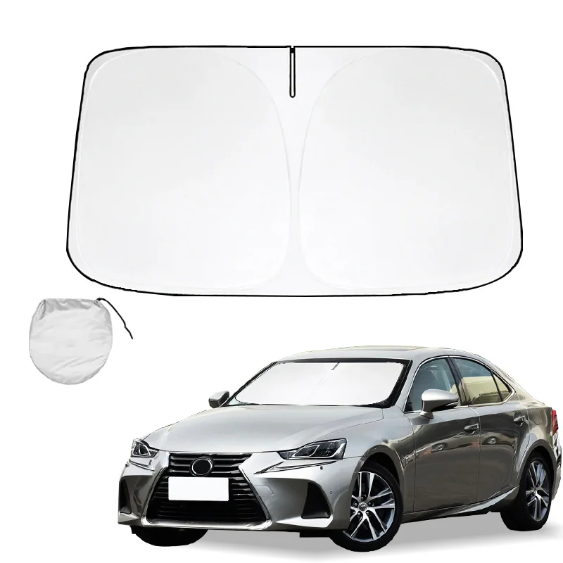 

Windshield Sun Shade for Lexus IS 2014-2019 2020 Window Shade Foldable Sun Visor Protector Blocks UV Rays Keep Your Car Cooler