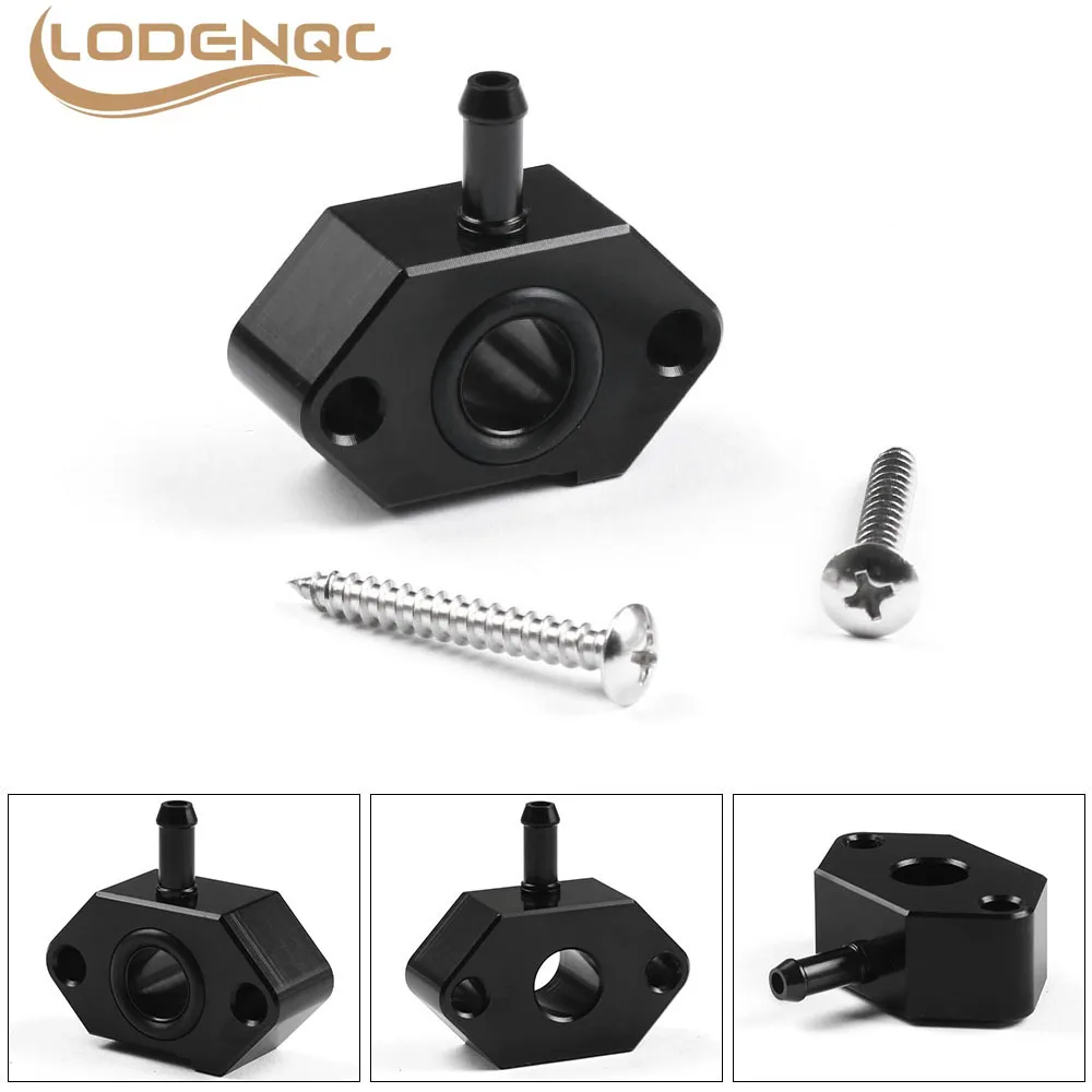

Lodenqc Turbo BOV Vacuum Adapter Boost Tap For VW For Audi 1.4T EA111 Engine Aluminum Alloy Connecting a Boost Gauge
