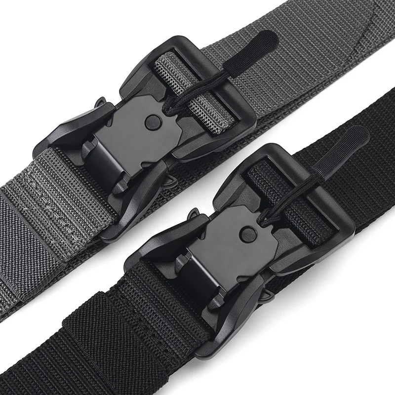 Tactical Belt Magnetic Buckle Belt Casual Nylon Tooling Training Belt Men\'s Trousers Belt Designer Men and Women Belt