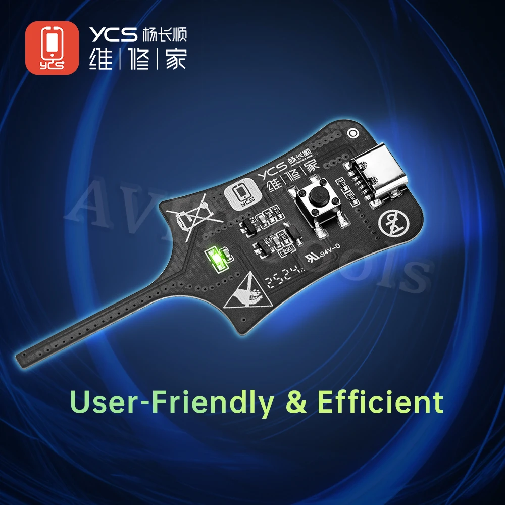 YCS Y-001 Motherboard Coil Tester Inductor Detector Tool for PC Repair Electromagnetic Induction Quick Fault Check
