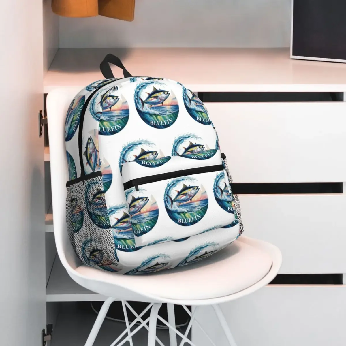 

Рюкзак Giant Bluefin The Blue Legend Of The Ocean, рюкзак большой вместимости, детская сумка для книг, школьная сумка, сумки на плечо для мужчин и женщин