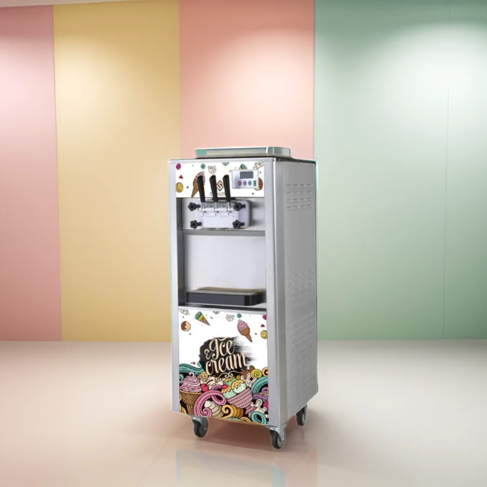 

Floor Standing 13L Three Head Yogurt Ice Cream Machine