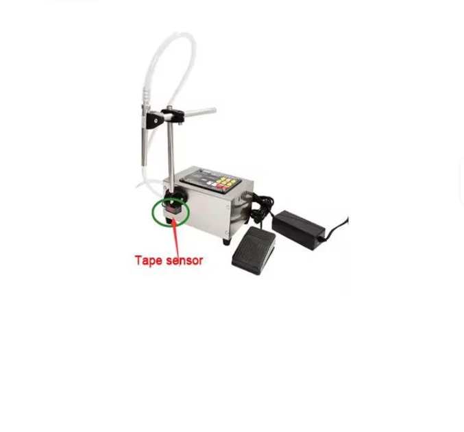 Semi Automatic Digital Control Pump Small Electrical Water Juice Liquid Bottle Quantitative Filling Machine