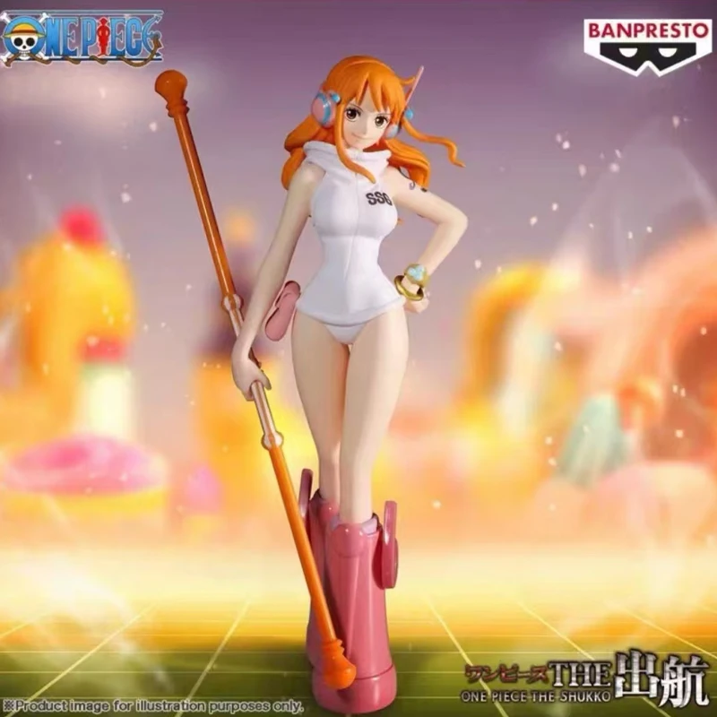 

Bandai Namco Banpresto In Stock Original Genuine One Piece The Nami Ver Egghead Pvc17Cm Figure Model Desktop Ornament Toy Gift
