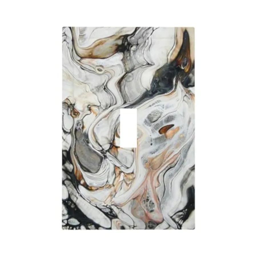 

Decorative Light Switch Cover Device Electrical Faceplate Switchplates Decorator Outlet Wall Plate for Bathroom Kitchen Decor