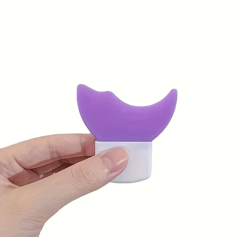 Silicone eye reusable, suitable for beginners' eye makeup makeup auxiliary tool - multi-functional mascara/eyeshadow/eyeliner,