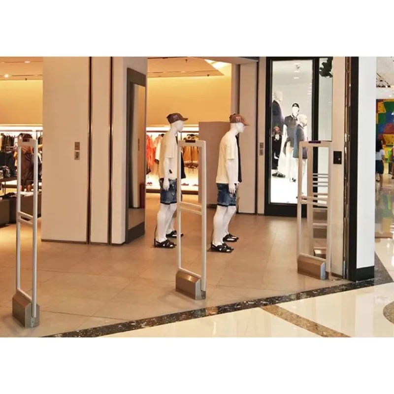 

New Arrival EAS 58KHz Security Antenna System AM Alarm Detection Gate Anti Theft Door for Supermarket by Remote Control