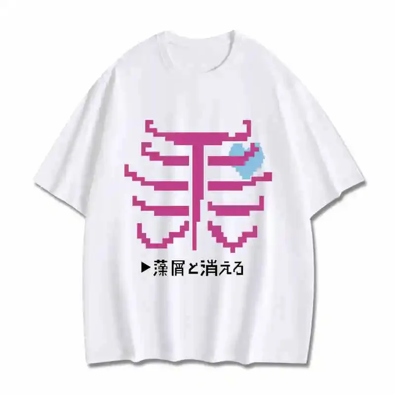 

2025 год, аниме GIRLS BAND CRY TOMO EBIZUKA, мужская и женская футболка для косплея, футболка для студентов, летняя повседневная хлопковая футболка с коротким рукавом