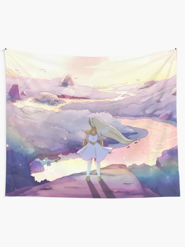 She-Ra Looking Over Etheria Tapestry Wall Hanging Wall Wall Hanging Tapestry