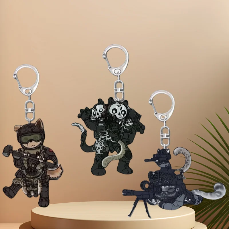 جديد نداء الواجب كيغان لوجان إلياس المفاتيح الإبداعية شخصية كول أنيمي HD طباعة حقيبة ظهر الطالب الاكريليك الديكور هدية