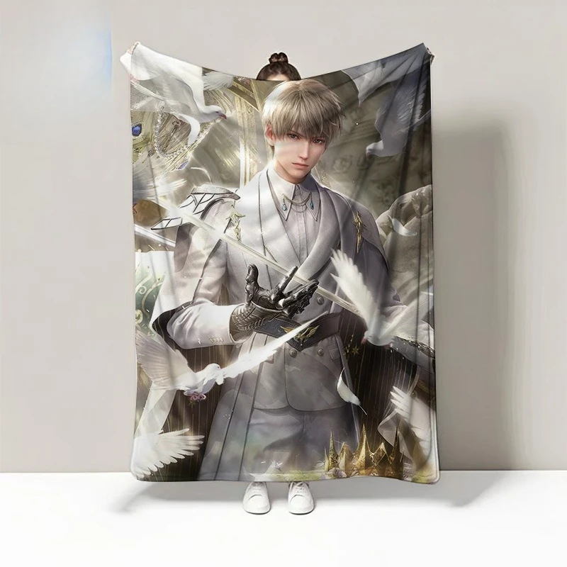 150x100cm Love and Deepspace Blanket Xavier Zayne Rafayel Throw Soft Rug Sofa Bed Camping Travel Gift Household Goods view 5