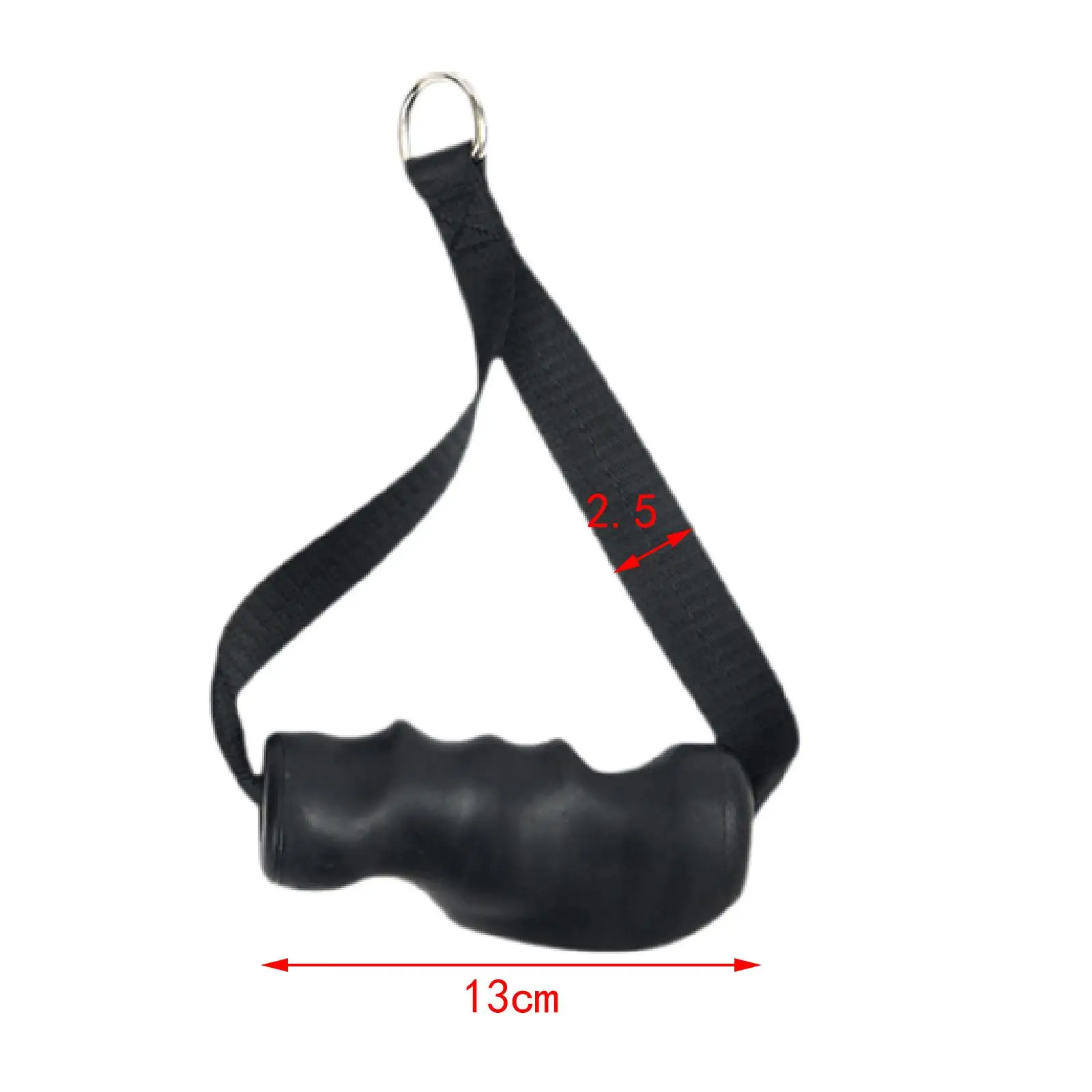 2Pcs Exercise Handles Accessories Replacement Comfortable Versatile Grips for Cable Machine Pulleys Pilates Fitness Workout Yoga