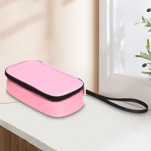 5 Farben tragbarer Insulinkühlbeutel Diabetische Taschenpille Test Schutz Dwaterfestes Wärmewasser Isoliert medizinischen Kühlschrank ohne Gel 12 Hauptverkaufstasche Kaltgel - №3