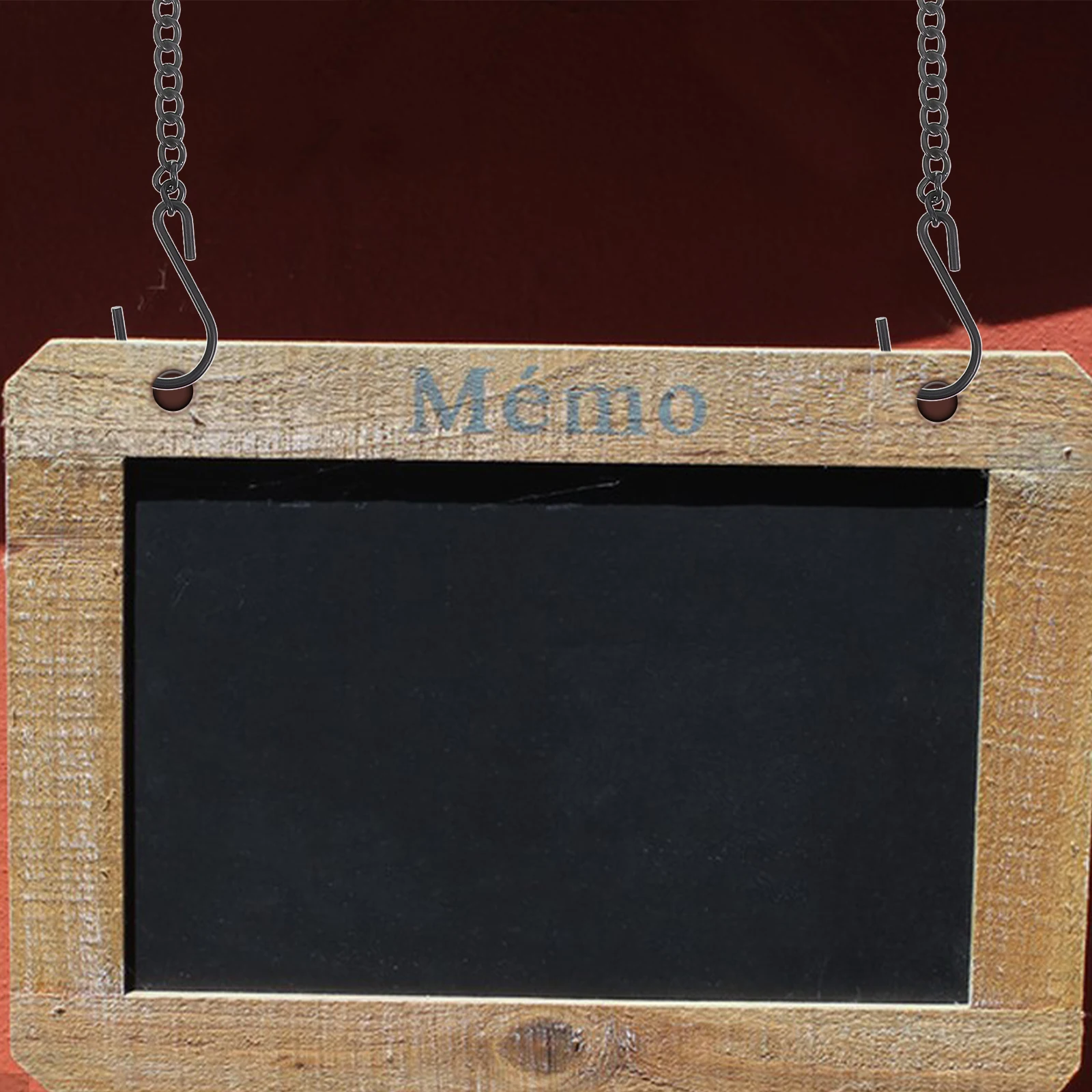 

2pcs Hanging Chain for Board Signs with Iron Hooks Both Ends Strong for Malls Supermarkets Exhibitions Plant Metal