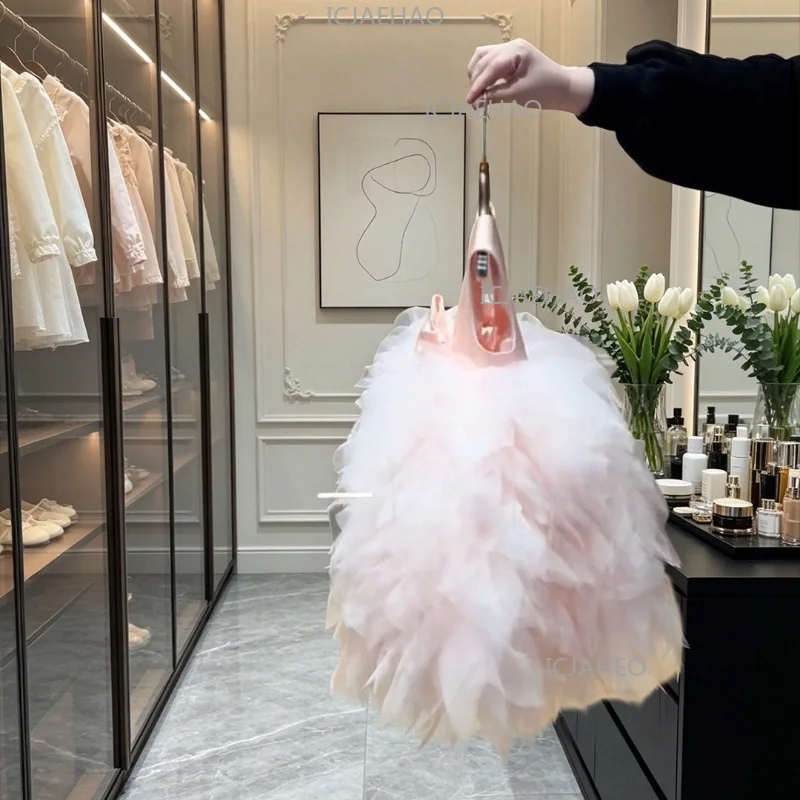 2026 Children Pink Formal Sleeveless Tulle Cake Dress Clothes Kids First Birthday Gown Bow Princess Tutu Elegant Fashion Costume