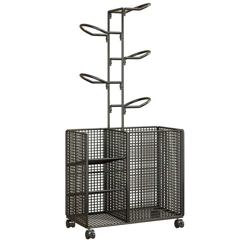 

Household basketball storage Multifunctional football sporting goods Indoor multi-layer finishing Ball