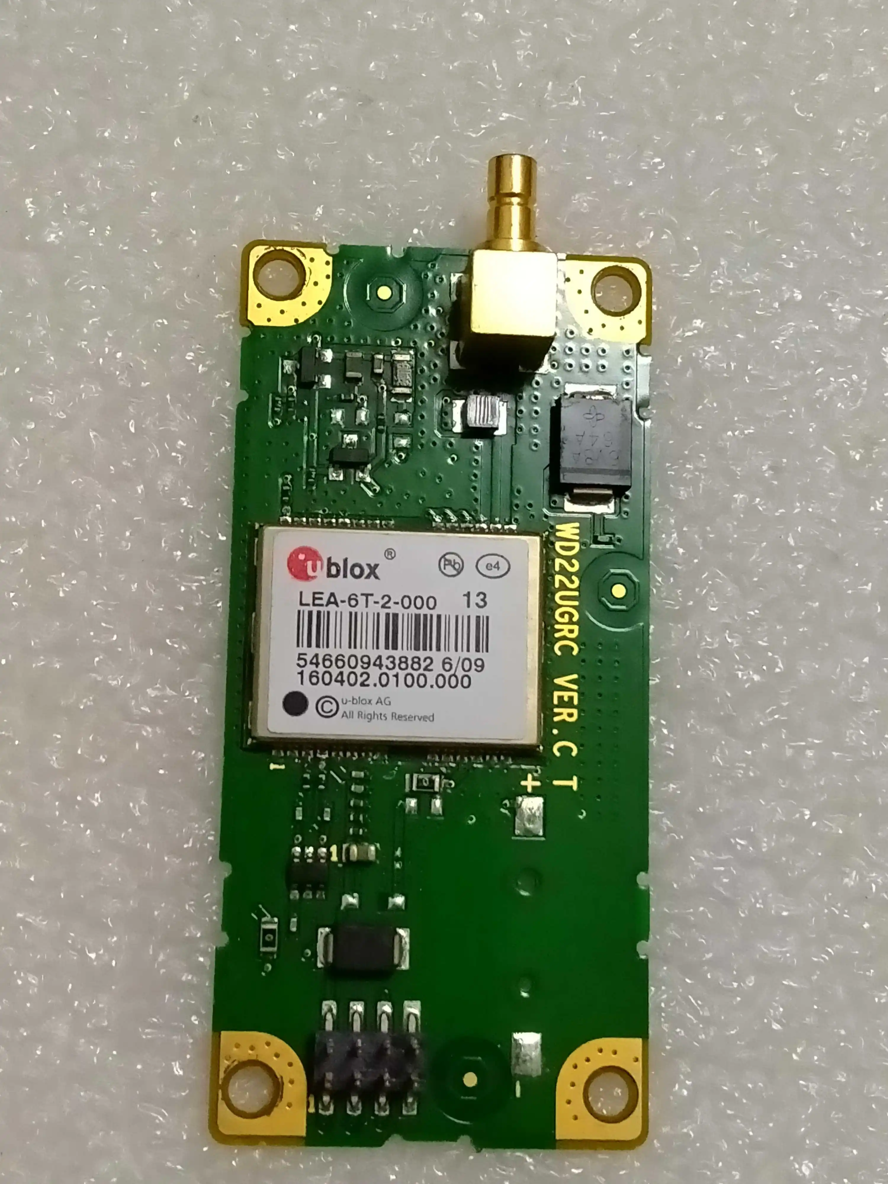 1pc used ublox LEA - 6T - 2 - 000 module finished product supports GPS