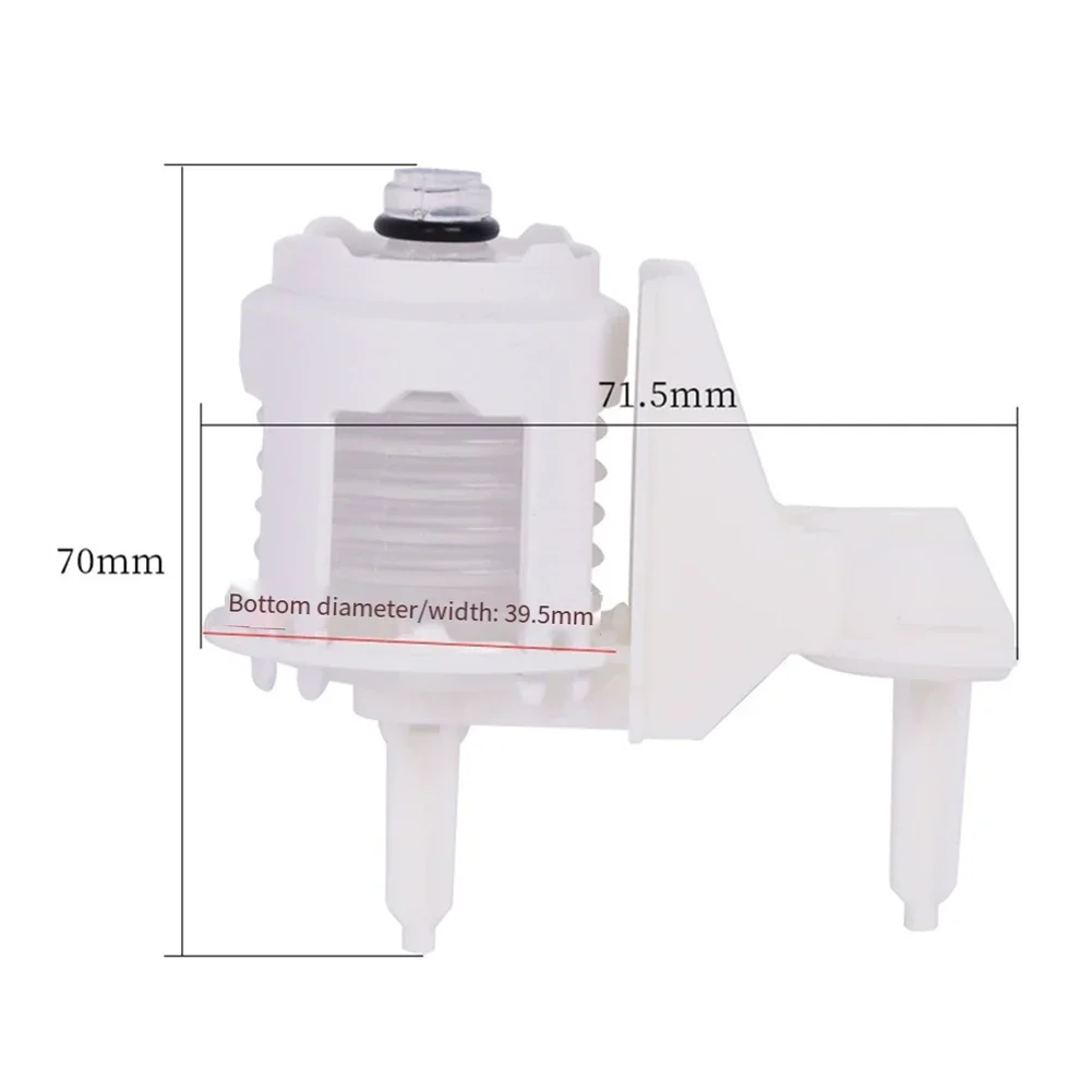 Dual Flush Pneumatic Button Switch Plastic Water Tank Panel Compatible with For Concealed Toilet Flush Systems Easy to Replace