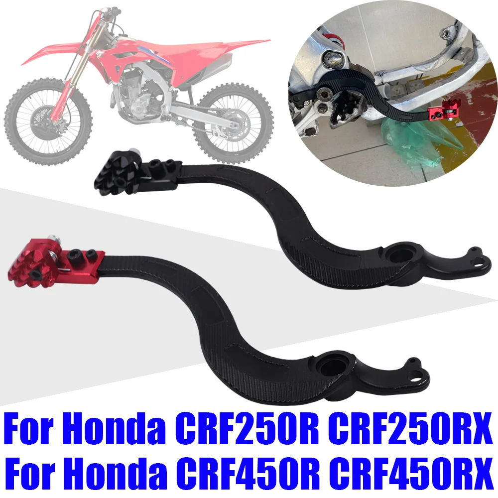 Rear Foot Brake Pedal Lever For Honda CRF250R CRF450R CRF450RX CRF250RX CRF 450R 250R CRF450 R CRF 450 R 250 R CRF250 R RX 450RX