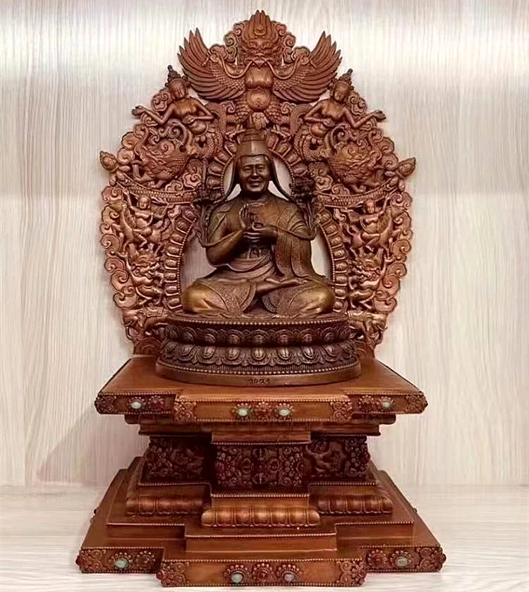 French king Ruyibao 3-inch Buddha statue bronze ornaments Tibetan Buddhist temple ornaments Jinmei Pengcuo 5-inch pure copper Bu