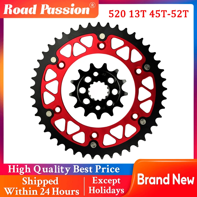

Motorcycle 13T 45T 46T 47T 48T 49T 51T 52T Front Sprocket & Rear Sprocket Kit For HONDA XR650R XR650 XR 650 R 2000-2007